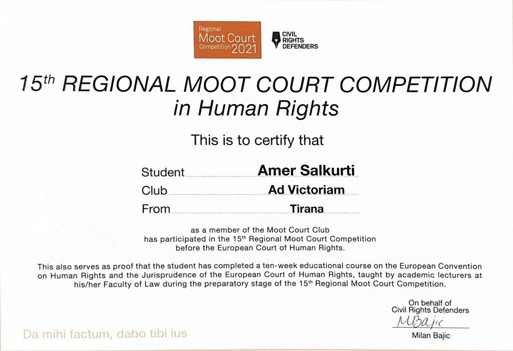 Certifikate Burime Njerezore